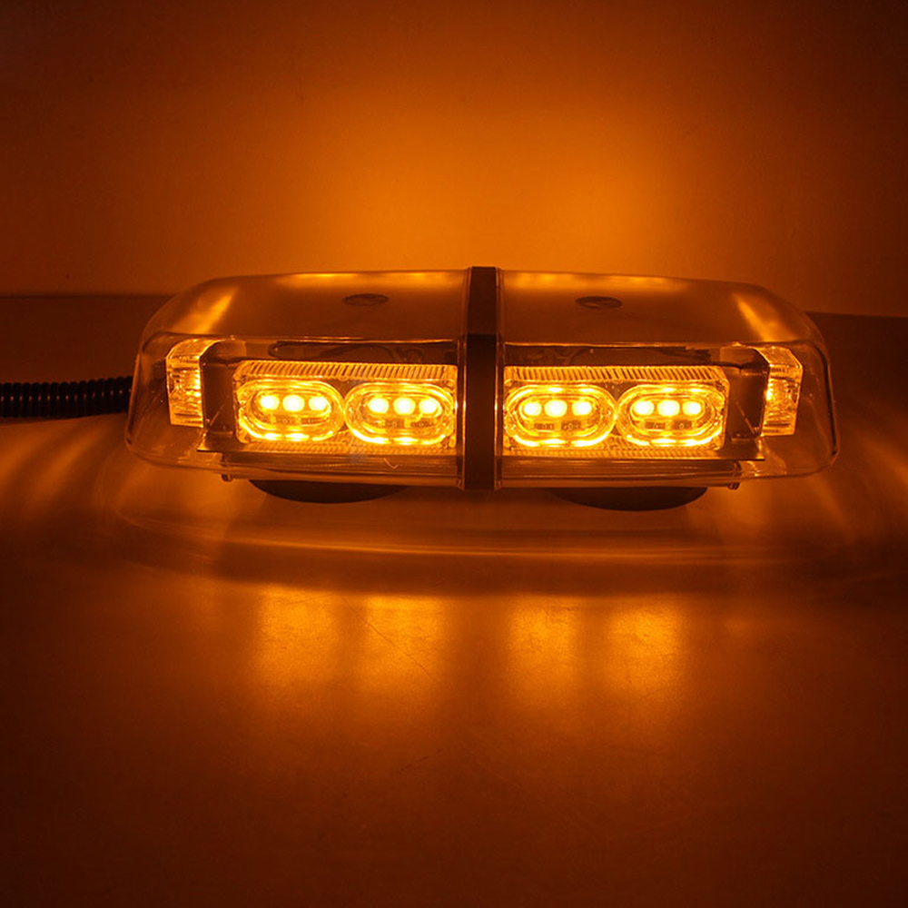 DC12-24V 36LEDs High-Intensity Roof Hazard Warning Light, Emergency Road Rescue Flashing Light, Car Magnetic Top Strobe Mini Engineering Light DC12-24V 36LEDs High-Intensity Roof Hazard Warning Light, Emergency Road Rescue Flashing Light, Car Magnetic Top Strobe Mini Engineering Light